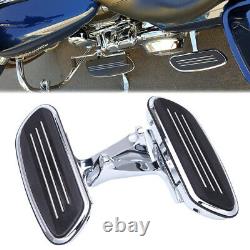 Chrome Pegstreamliner Passenger Floor Board Bracket Fit For Harley Touring 93-21