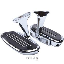 Chrome Pegstreamliner Passenger Floor Board Bracket Fit For Harley Touring 93-21