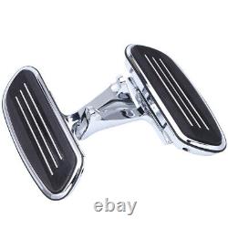 Chrome Pegstreamliner Passenger Floor Board Bracket Fit For Harley Touring 93-21