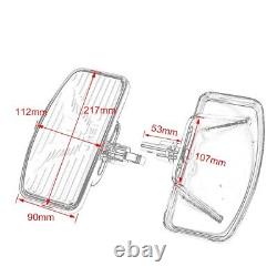 Chrome Rear Passenger Floorboards Floor Boards Foot Pegs For Harley Sportster XL