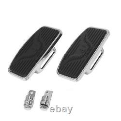 Chrome Rear Passenger Floorboards Floor Boards Foot Pegs For Harley Sportster XL