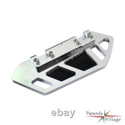 Chrome Rear Passenger Foot Pegs Floorboard For Harley Touring Street Glide 84-15