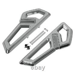 Chrome Rider Driver Footboard Floorboard Fit For Harley Softail Fat Boy 2018-22