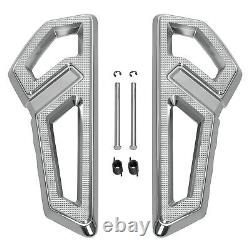 Chrome Rider Driver Footboard Floorboard For Harley Softail Fat Boy FLFBS 18-Up