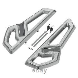 Chrome Rider Driver Footboard Floorboard For Harley Softail Fat Boy FLFBS 18-Up