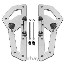 Chrome Rider Driver Footboard Floorboards Fit For Harley Softail Fat Boy 2018-23
