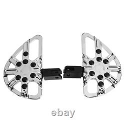 (Chrome)Rider Floorboards Font Footboards For Honda Gold Wing GL1800 2001-2024