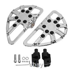 (Chrome)Rider Floorboards Font Footboards For Honda Gold Wing GL1800 2001-2024