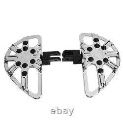 (Chrome)Rider Floorboards Font Footboards For Honda Gold Wing GL1800 2001-2024