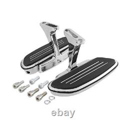 Chrome Rider Passenger Footboard Brake Shifter Pegs Fit For Harley Touring 93-23