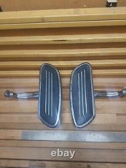 Chrome Streamliner Passenger Floorboards Footboards Harley Streetglide