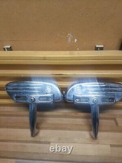 Chrome Streamliner Passenger Floorboards Footboards Harley Streetglide