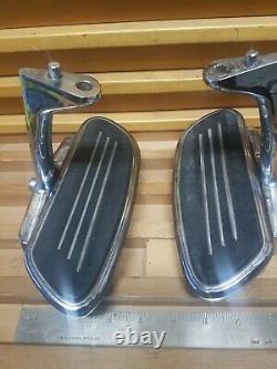 Chrome Streamliner Passenger Floorboards Footboards Harley Streetglide