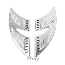 Cut Rear Passenger Floorboards FootPegs Foot Pegs Fit Harley Touring Chrome 2pcs