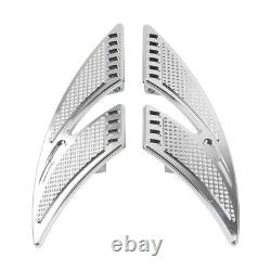 Cut Rear Passenger Floorboards FootPegs Foot Pegs Fit Harley Touring Chrome 2pcs