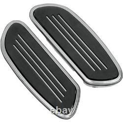 Drag Specialties 1621-0349 Streamline Passenger Floorboards Chrome