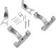 Drag Specialties 1621-0512 Passenger Floorboard Mount Kits For Softail Chrome