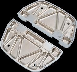 Drag Specialties Chrome Passenger Motorcycle Floorboards 91-19 Harley Touring
