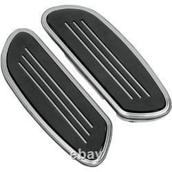 Drag Specialties Streamline Passenger Floorboards Chrome#1621-0349
