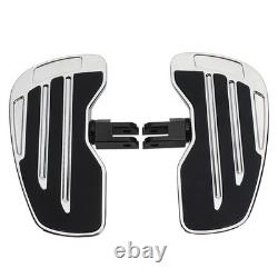 Driver Footboards Front Floorboards Chrome For Honda Gold Wing GL1800 2001-2024