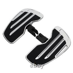 Driver Footboards Front Floorboards Chrome For Honda Gold Wing GL1800 2001-2024