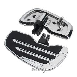 Driver Footboards Front Floorboards Chrome For Honda Gold Wing GL1800 2001-2024