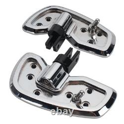 Driver Footboards Front Floorboards Chrome For Honda Gold Wing GL1800 2001-2024