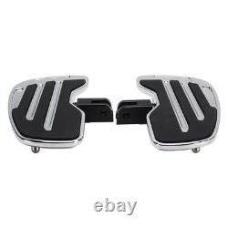 Driver Footboards Front Floorboards Chrome For Honda Gold Wing GL1800 2001-2024