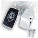 Driver Footpeg Passenger Peg Floorboard Footboard For Chrome Metal Skull