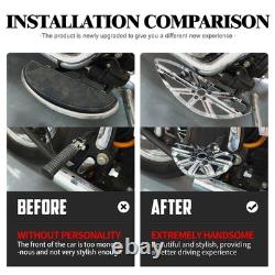 Driver Passenger Chrome Floorboards For Harley Touring Road Electra Glide 86-25