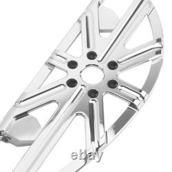 Driver Passenger Chrome Floorboards For Harley Touring Road Electra Glide 86-25