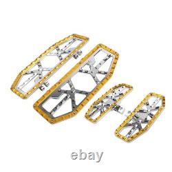 Driver Passenger Floorboard Foot Peg Pedals FITS Harley Electra Road Glide