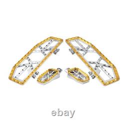 Driver Passenger Floorboard Foot Peg Pedals FITS Harley Electra Road Glide FLTRU