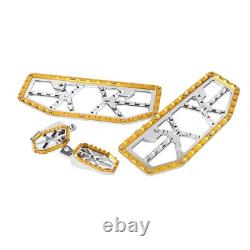 Driver Passenger Floorboard Foot Peg Pedals FITS Harley Electra Road Glide FLTRU