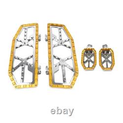 Driver Passenger Floorboard Foot Peg Pedals For Harley Electra Road Glide Ch+Gol