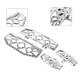 Driver Passenger Floorboard Foot Peg Pedals For Harley Electra Road Glide Fltru
