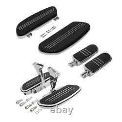Driver Passenger Floorboard Footpeg Pegs Fit For Harley Electra Glide 1993-2023