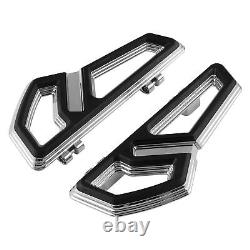 Driver Passenger Floorboards Footboards For Harley Touring Road King Glide 00-23