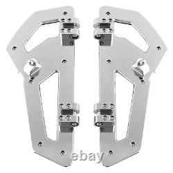 Driver Passenger Floorboards Footboards For Harley Touring Road King Glide 00-23