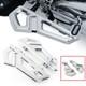 Driver Rider Floorboard Footboard For Harley Softail Touring Road Glide Chrome