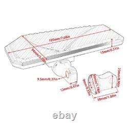 Driver Rubber Rider Insert Floorboard Footboard Pads For Harley XL883 XL1200/R/S