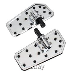 Driver Rubber Rider Insert Floorboard Footboard Pads For Harley XL883 XL1200/R/S