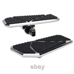 Driver Rubber Rider Insert Floorboard Footboard Pads For Harley XL883 XL1200/R/S