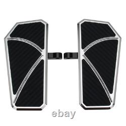 Driver Rubber Rider Insert Floorboard Footboard Pads For Harley XL883 XL1200/R/S