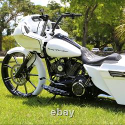 Edge cut Floorboards passenger Brake arm lever For Harley Touring 2014-up