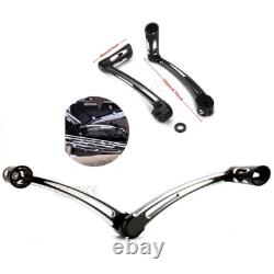 Edge cut Floorboards passenger Brake arm lever For Harley Touring 2014-up