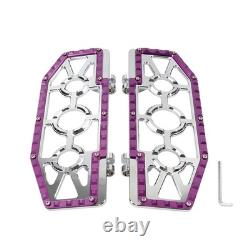 FIT Harley Electra Glide FLHT FLHTC Rider Driver Floorboards Foot Peg Pedals