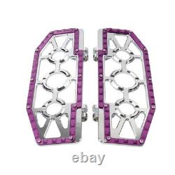 FIT Harley Electra Glide FLHT FLHTC Rider Driver Floorboards Foot Peg Pedals