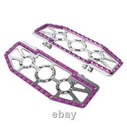 FIT Harley Electra Glide FLHT FLHTC Rider Driver Floorboards Foot Peg Pedals