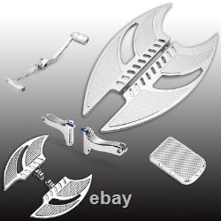 Floorboard Heel Toe Shift Lever Passenger Footboards For Harley FLHTKL 1980-2023